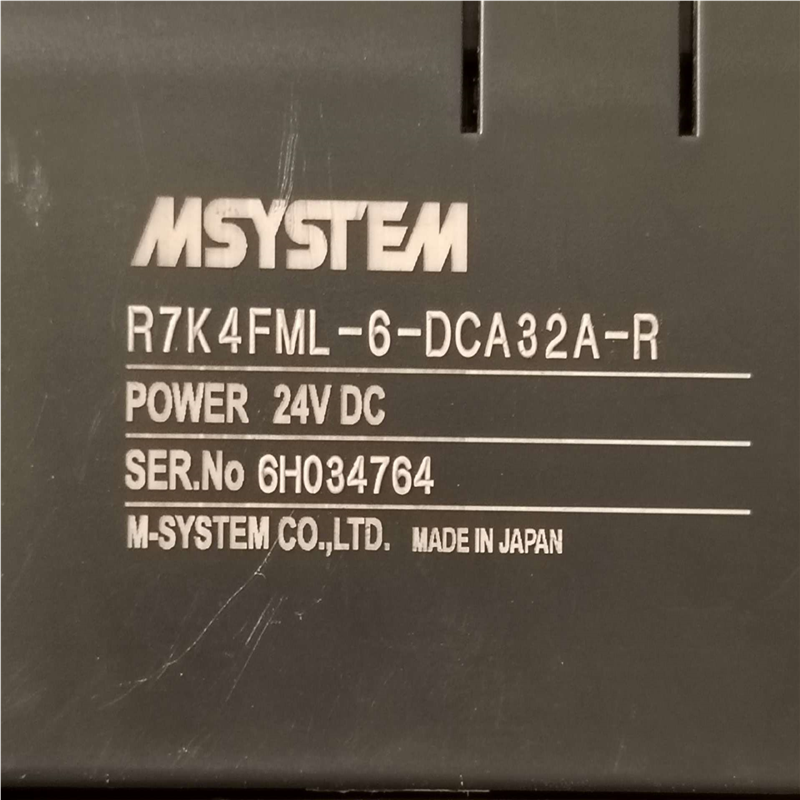 议~MSYSTEM  爱模PLC模块  R7K4FML-6-DC