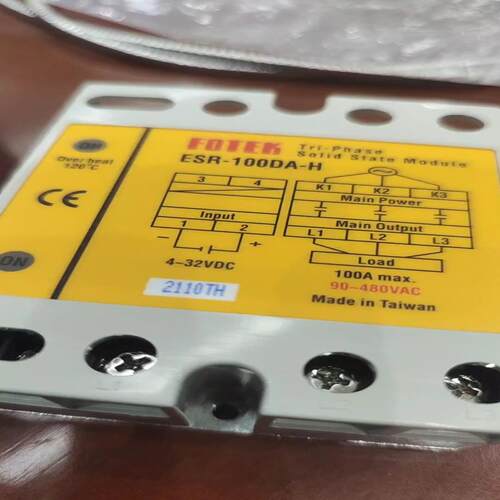 台湾阳明三相固态继电器EsR-100DA-H，~议价