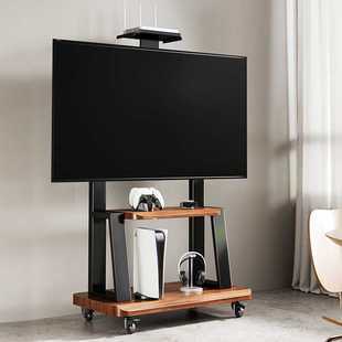 升级可移动电视机支架子落地式推车一体机适用创维海信tcl等挂架