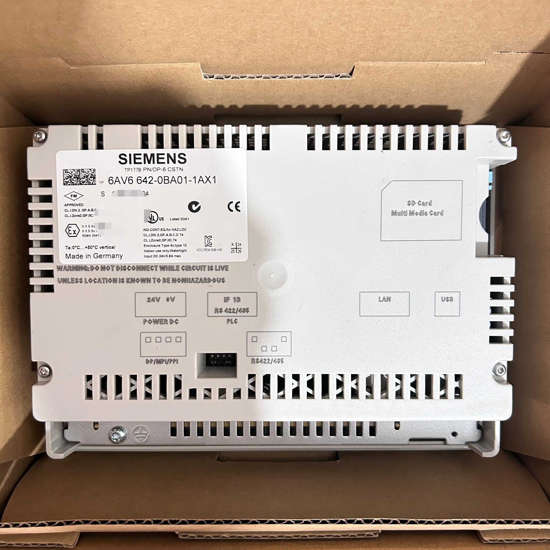 6AV6642-0BA01-1AX1触摸屏，99新带包装配件(崽崽配件）