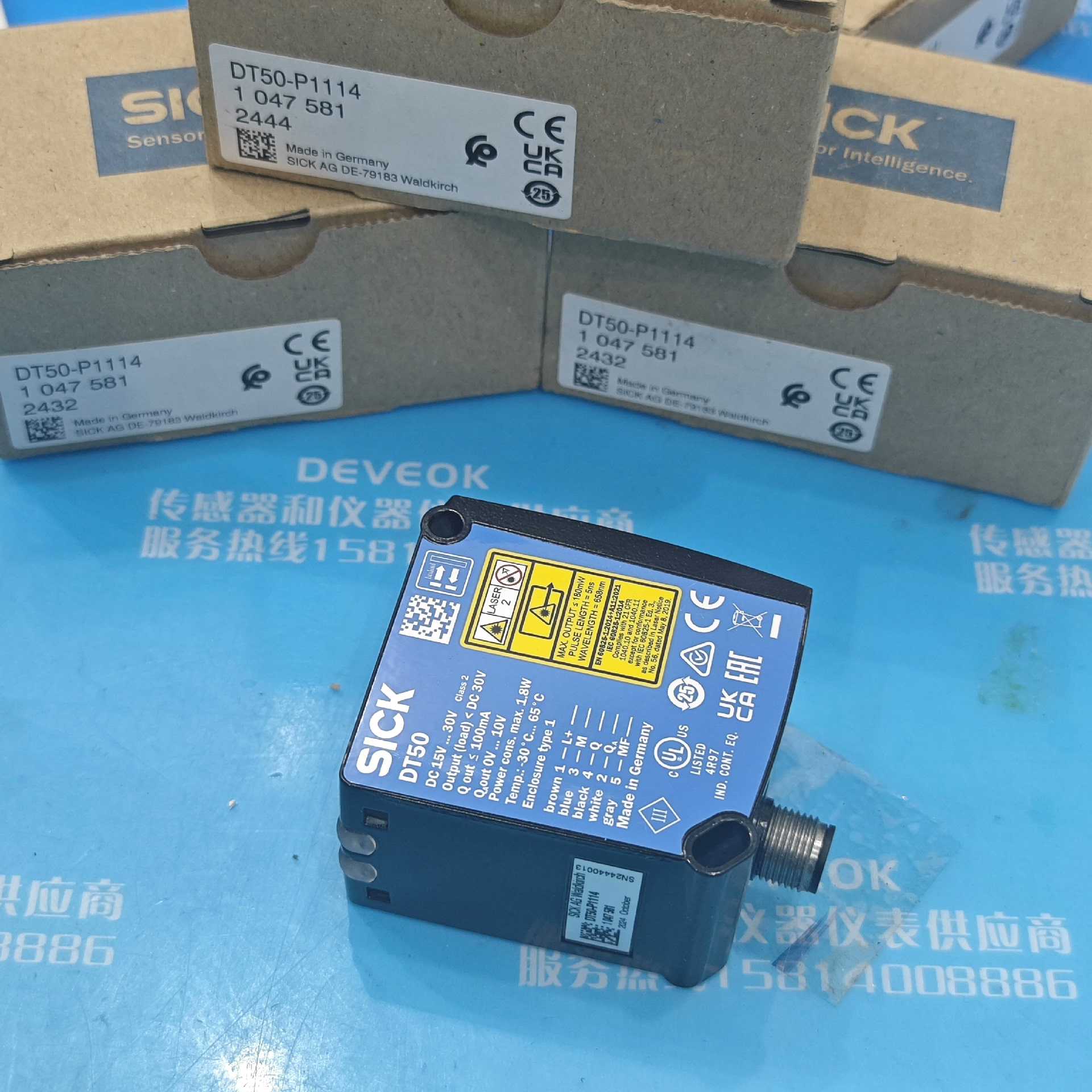 (背呗机械)sicK德国施克激光传感器DT50-P1114104758