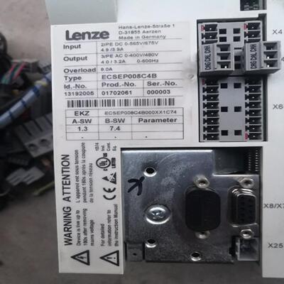 (询价)Lenze伺服驱动器 放大器 ECSEP008C4B包功能正