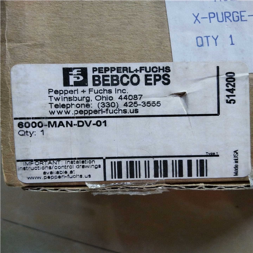 全新原装正品倍加福电磁阀6000-MAN-DV-01，实物拍~议价