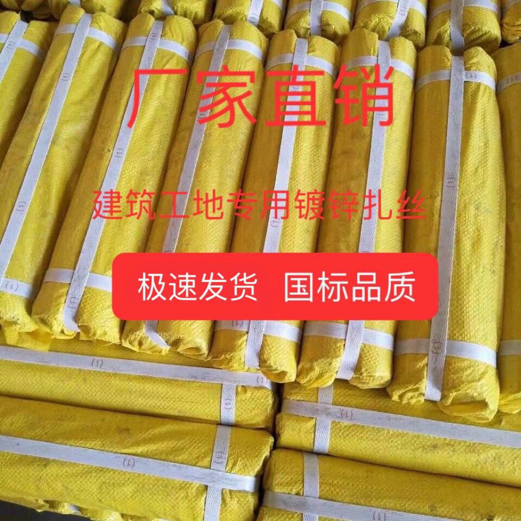 德国进口22号扎丝细铁丝建筑工地专用镀锌捆绑钢筋工固定铁丝线多