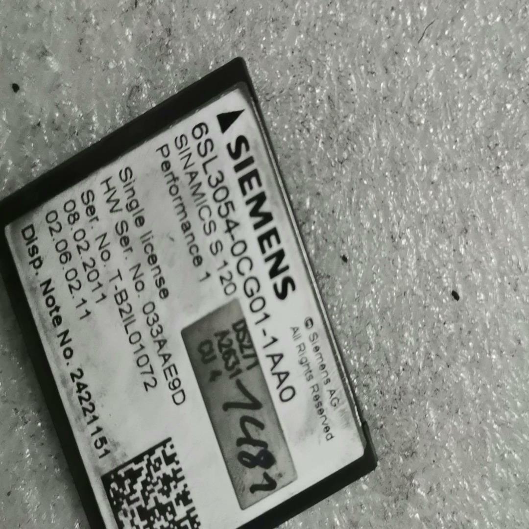 议~CU320控制器CF卡6SL3054-0CG01-1A