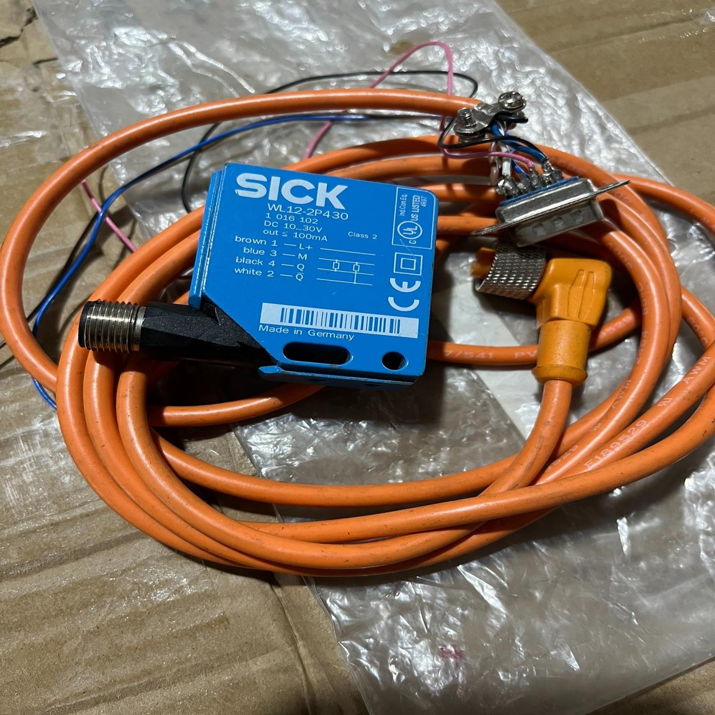 议~SICK西克光电传感器 WL12-2P430 9新，