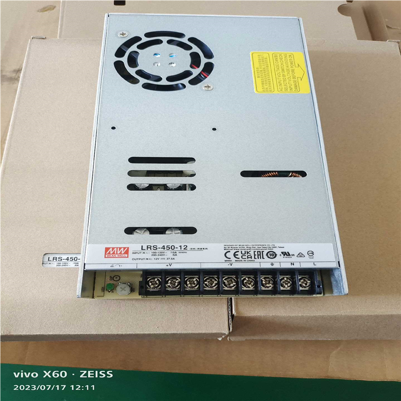 议价明纬LRS-450-12，台湾明纬开关电源12V37.5A4
