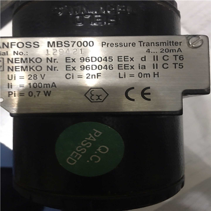 (询价)DANFOSS MBS7000 Pressure Trans