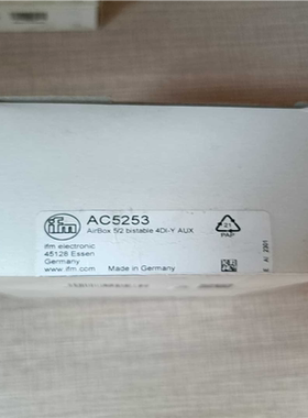 【顺庆】全新原装德国IFM易福门AC5253具快速安装技术的AS-I【议