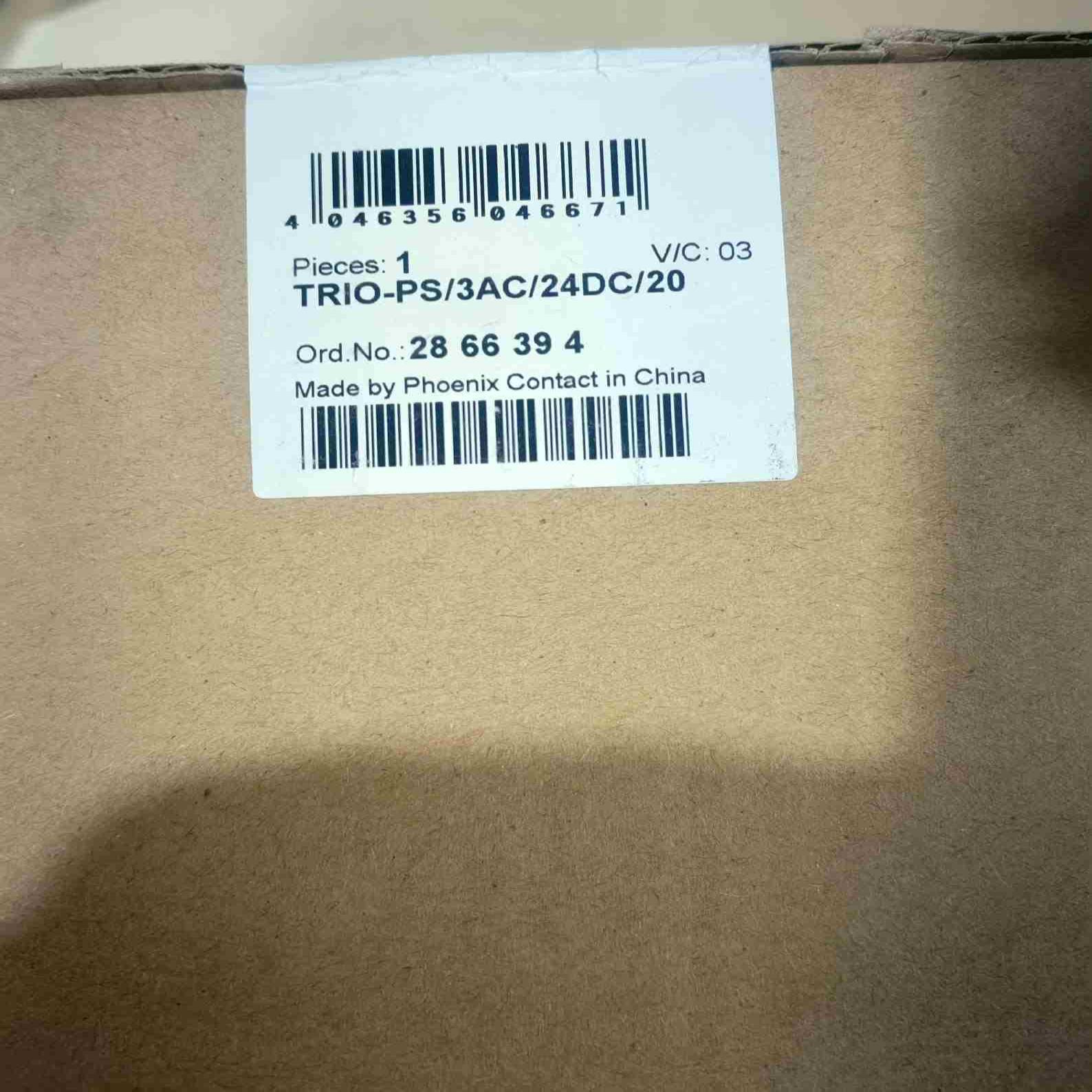 菲尼克斯 电源TRIO-PS3AC24DC20- 2议价
