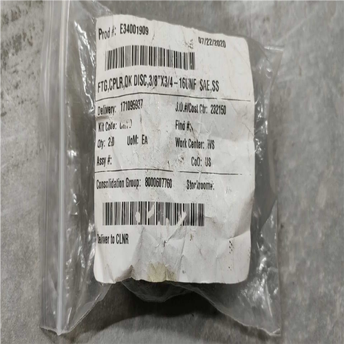 【汇生】Parker堵头，FTG,CPLR,QQ DISC,3/【议价】