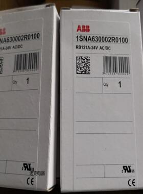RB121A-24VACDC ABB继电器模块 1SNA630002R0100 现货正品全新