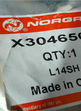【顺庆】Norgen机械阀  X3046502【议价】