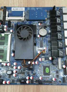 6网口D525主板ITX-WASLAN-P主板议价（憨憨电子）