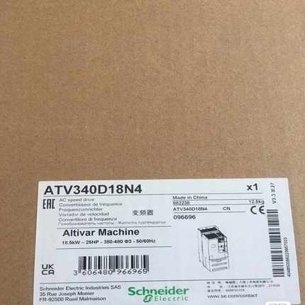 议价施耐德变频器 ATV340U07N4E ATV340U15N
