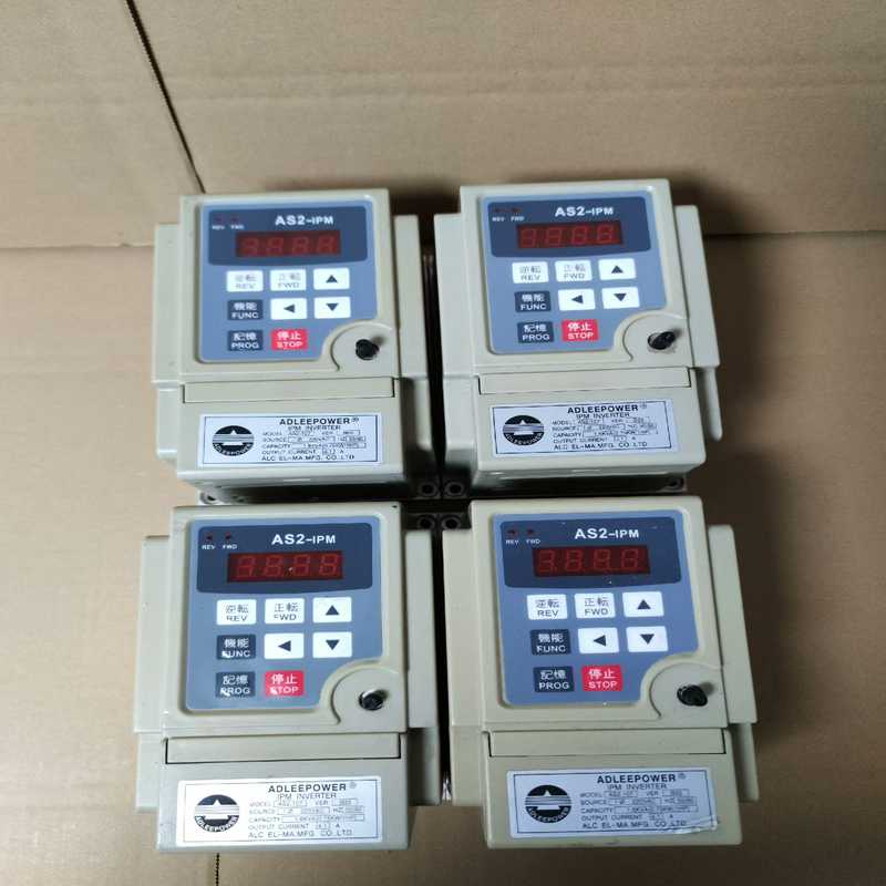 议~爱德利750W变频器，型号AS2-107，220V/0.75