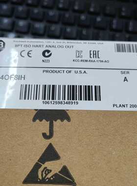 【汇生】[钉子]罗克韦尔全新正品未拆封刚到现货一个1794OF8IH【