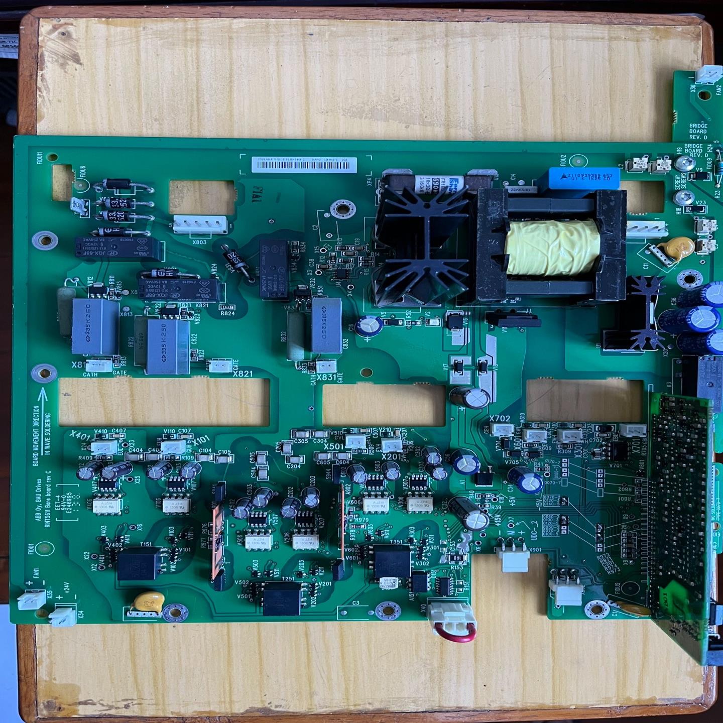 RINT-5611C ABB800变频器电源驱动板 原装拆机（崽载电子）