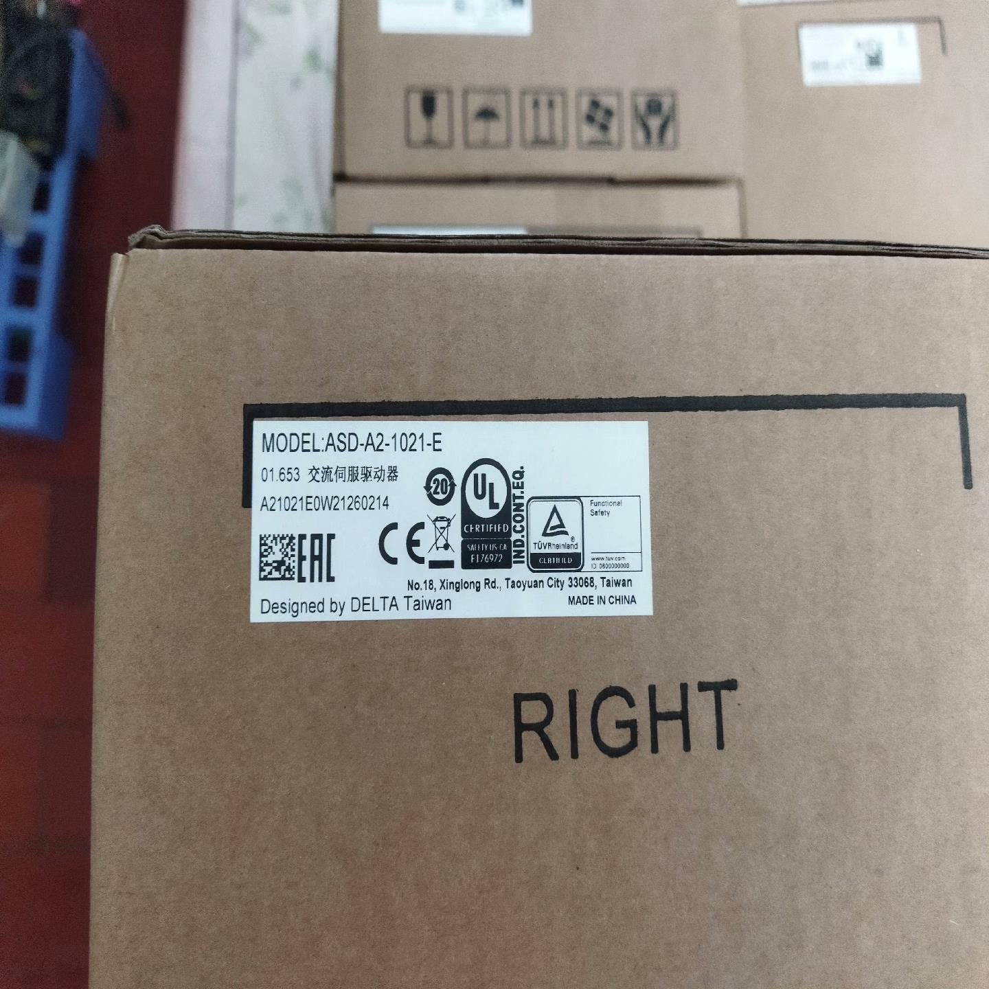 台达伺服控制器ASD-A2-1021-E有一只(崽崽配件）