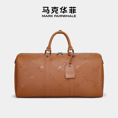 马克华菲个性印花大容量旅行包