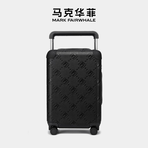 马克华菲行李箱高级印花登机耐用