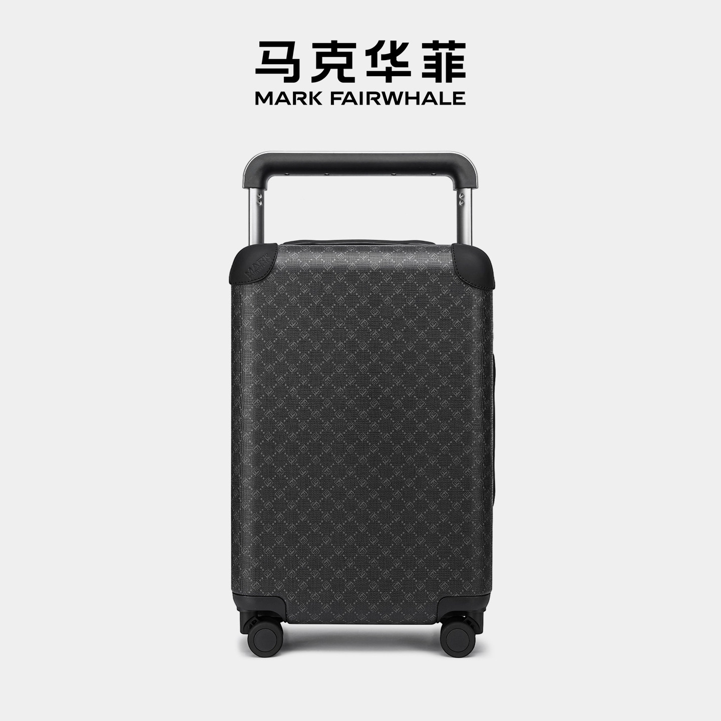 马克华菲行李箱高级格纹登机耐用图片