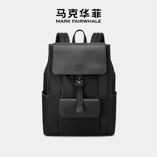 电脑双肩包通勤大容量旅行背包 马克华菲商务时尚 Mark Fairwhale