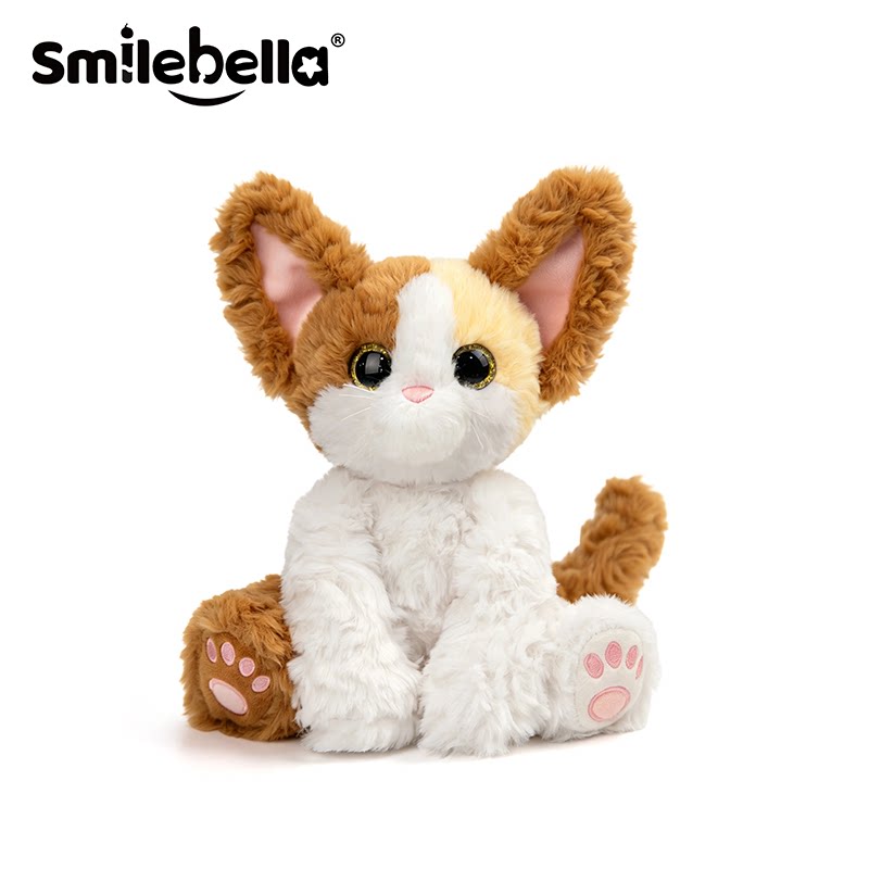 SmileBella三花猫毛绒安抚公仔