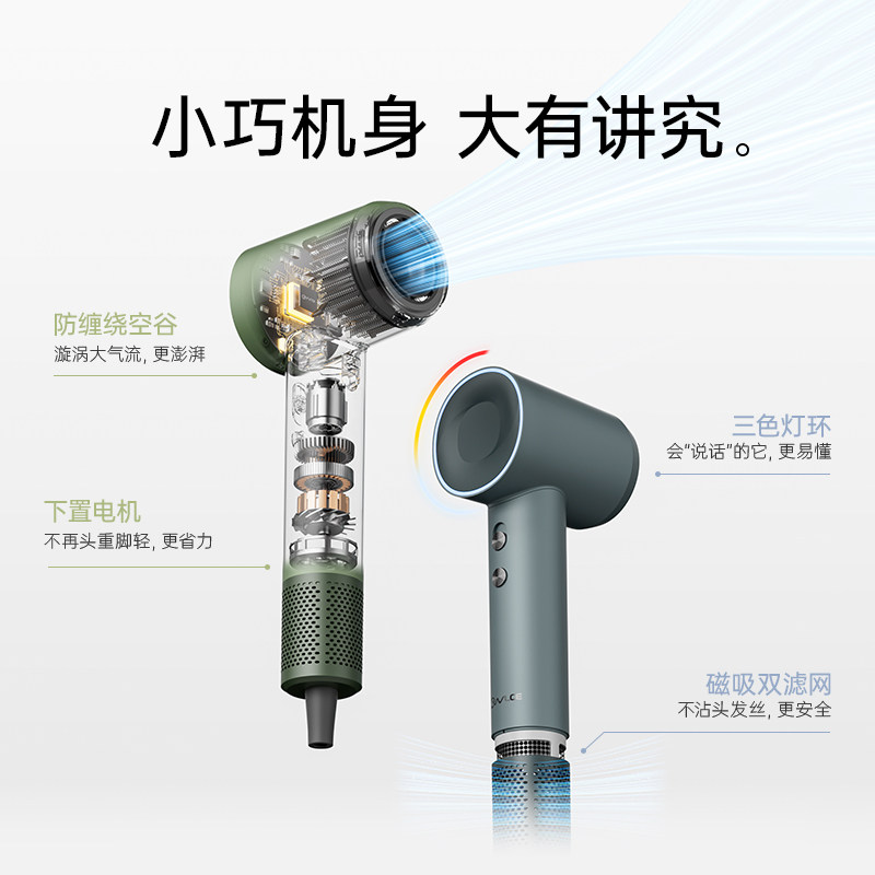 Owlce/澳尔斯电吹风机家用大风力负离子护发速干大功率风筒