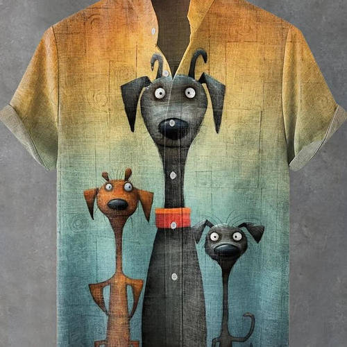 3D animal digital loose sports shirt  3D动物数码宽松运动衬衫