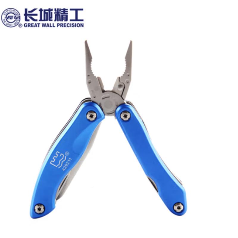 长城钢丝钳老虎钳多AVB功能家钳用子电工工绝缘钳工具业级13件钢