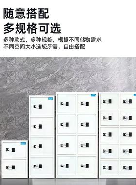 多门钢制保柜密柜火防盗文件收防纳柜国保锁bm00323储物电子密保