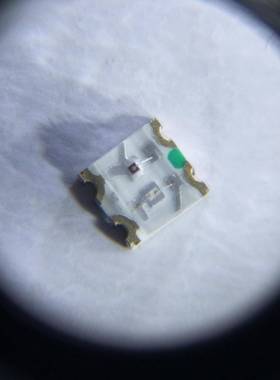 LE高1亮双色光2灯09红翠绿珠3D2OZD27双色贴片1206LED二极管指示