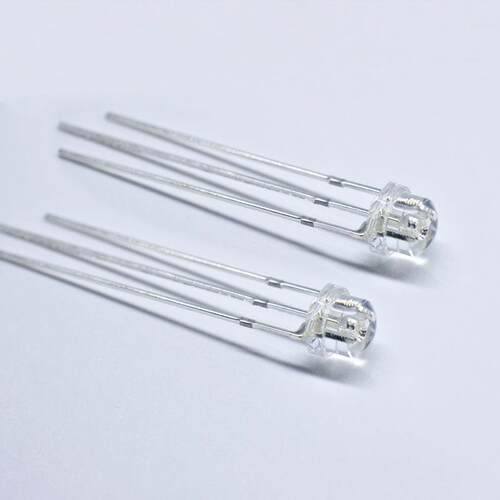 5红/5MM草帽雾共状双色红绿蓝红翠绿直SKX插式LED灯珠阴共阳发光F
