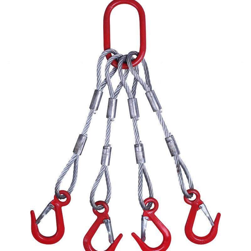 巨成钢丝绳吊索具组合吊具套钢索缆钢吊具汇54行车吊车起重工具