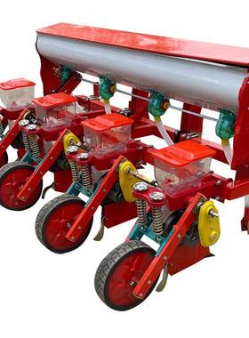 甜玉米花生膜上QNE免播种机扣的粘玉米种膜植机四行播种覆膜机