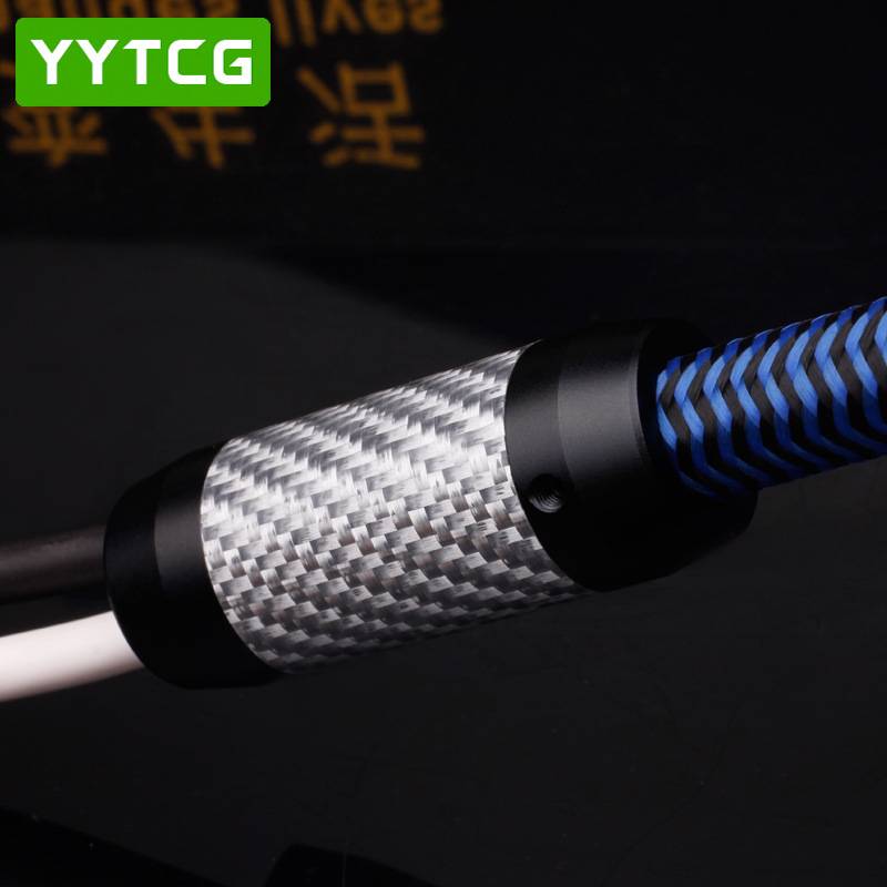 发烧单晶铜喇叭线 HIFI音响线 功放胆机后级香蕉头主音箱连接线