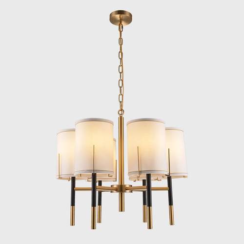 新中式灯2吊025新年简约大款气家用日式餐厅卧室3666客厅吊灯美式