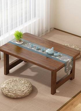 飘小桌子桌小台茶几折叠炕桌家用实木阳台日70053式窗窗榻榻米矮