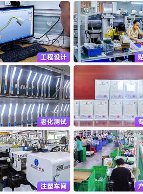 ED读10W蓄电折叠闹钟时间显可示学习61758阅商L务办公可调光护眼