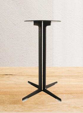 虎小爪十字形铸西铁底SDL-B-1铸铁桌脚酒店餐台座架餐台脚茶几洽