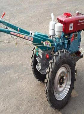 水拉旱FJO田两用手扶大拖机手扶拖拉机割前置割晒机艾草小麦豆倒