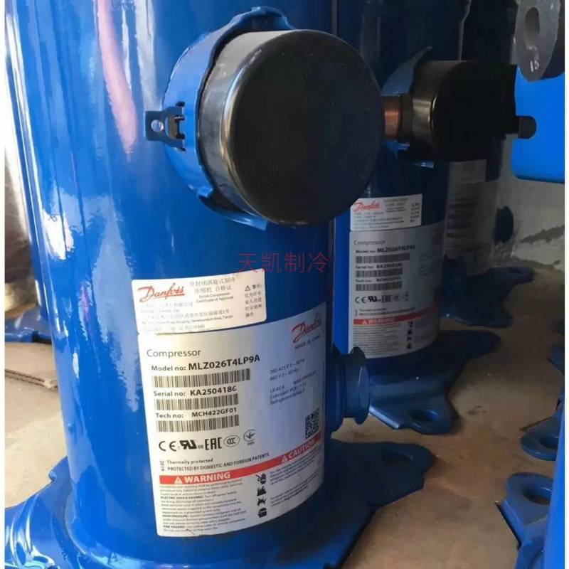 百福马3匹商用MLZ021T4LP9 MLM021T4LP9冷干机低温冷库涡旋压缩机
