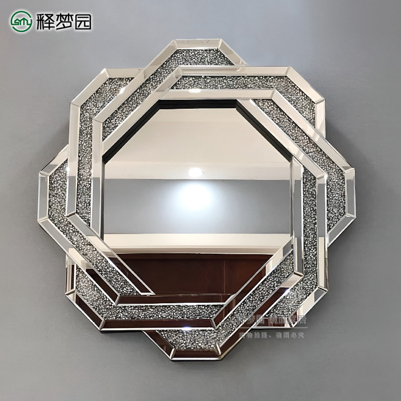 立体挂镜装饰镜/玄关镜/浴室镜/时尚镜子/化妆镜/欧式 0061