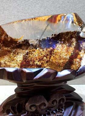 天晶然彩幽灵919发石绿幽灵千层景山聚宝盆金字塔水幽灵原晶石摆