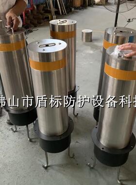 柱QUN04锈钢不固定防撞地柱桩伸缩店铺大门挡车位移动路桩