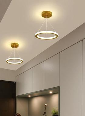 2025新款走入户门过道灯42418创意吊灯玄廊关吊灯台吸阳小顶灯现