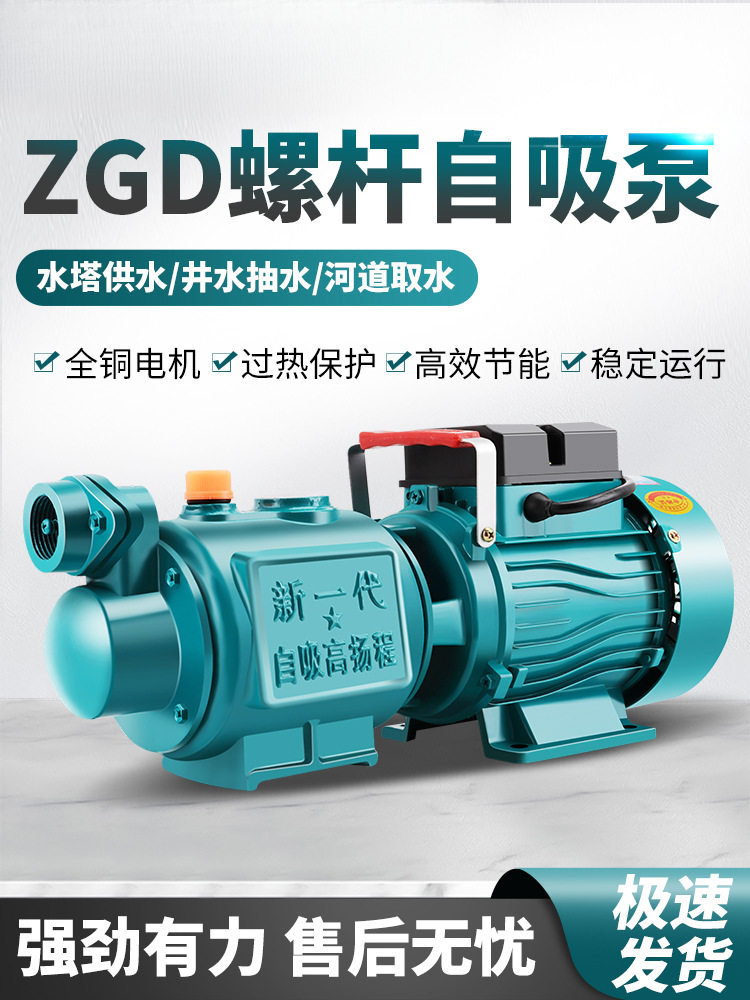 家用螺杆泵自吸泵全自动启停