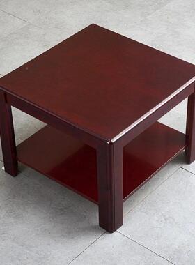 实木办公茶几新方中简FNT约现代花架客厅单层茶小几会议室几式桌