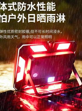 便携全面屏幕提手灯E-SMARTE户外露营场地灯超长续晒防防雨多功能